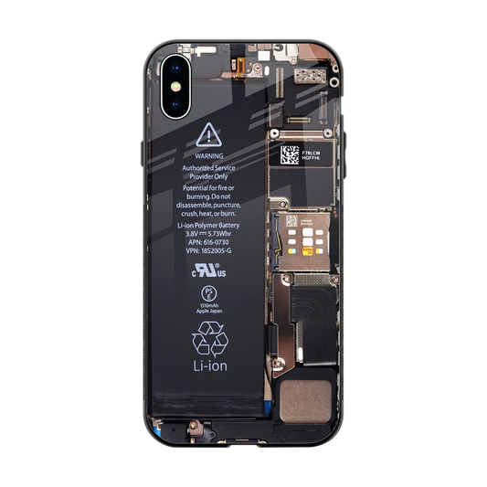 Inside Out back phone cover | glass case for iphone xs max