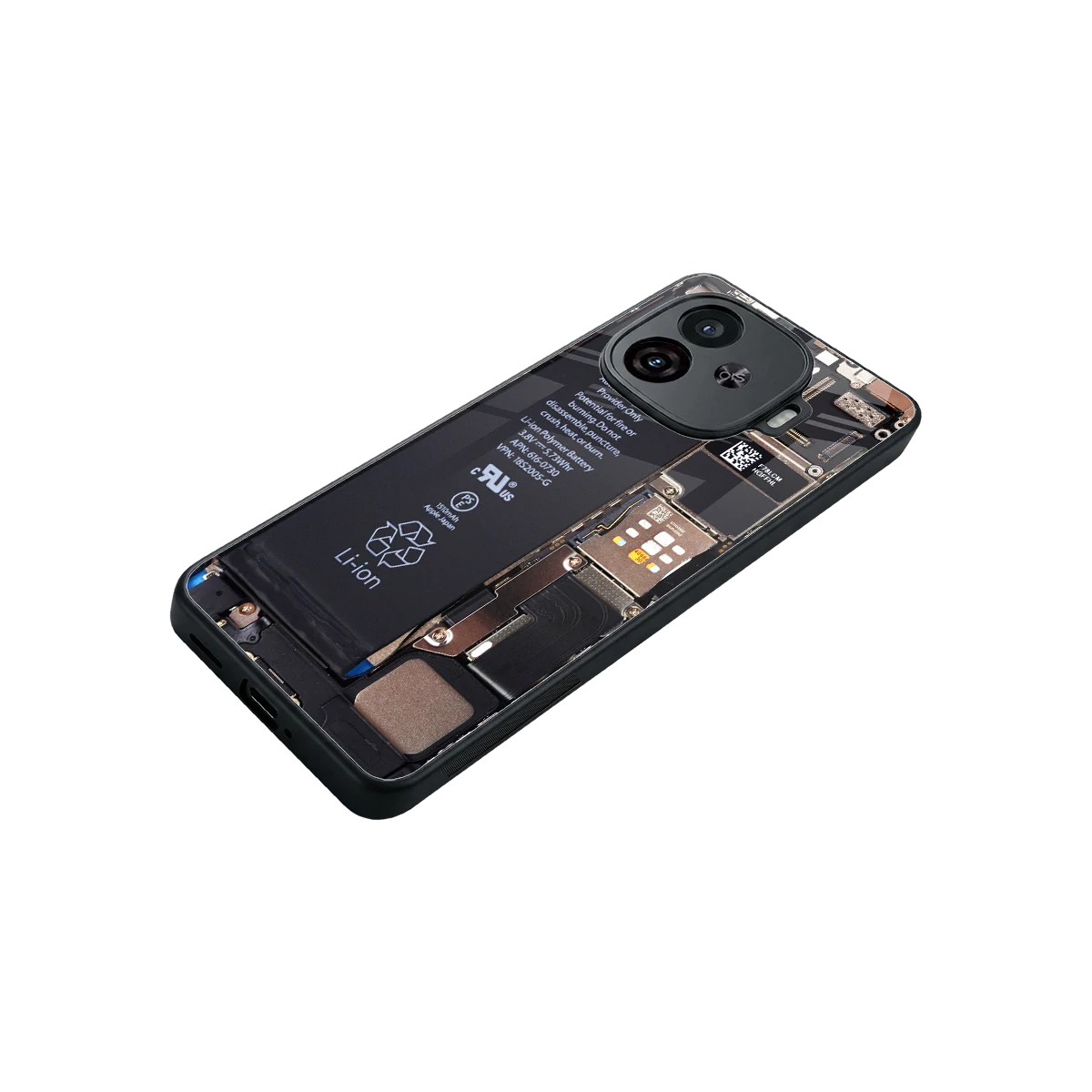 Inside Out stylish phone case for iqoo neo 10r 5g | glossy glass and slim fit