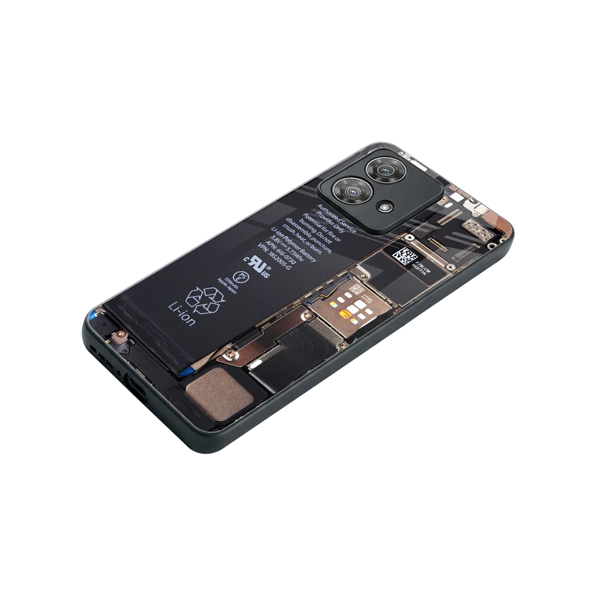 Inside Out stylish phone case for motorola edge 40 neo 5g | glossy glass and slim fit