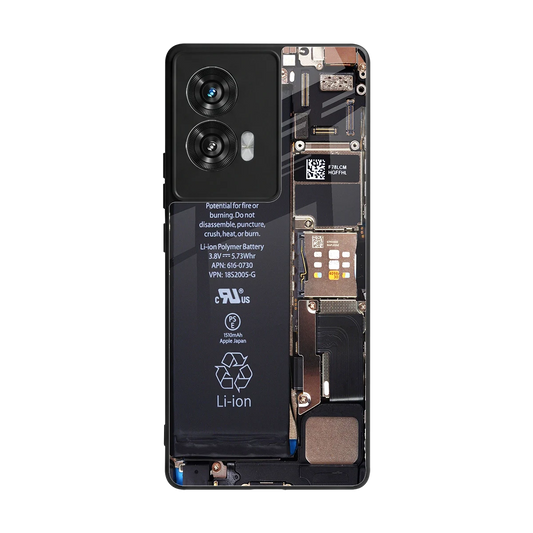 Inside Out back phone cover | glass case for motorola edge 50 fusion