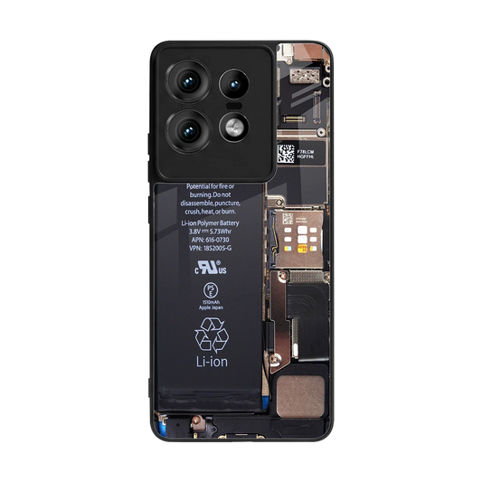 Inside Out back phone cover | glass case for motorola edge 50 pro