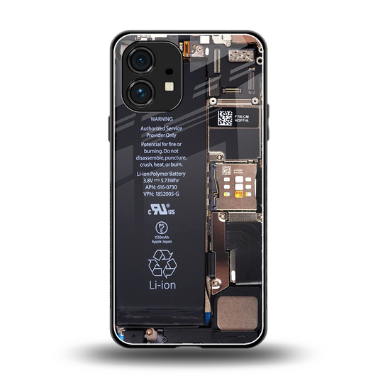 Inside Out back phone cover | glass case for nothing phone 1