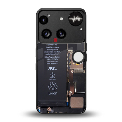 Inside Out back phone cover | glass case for nothing phone 3