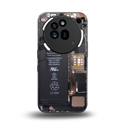 Inside Out back phone cover | glass case for nothing phone 3a pro
