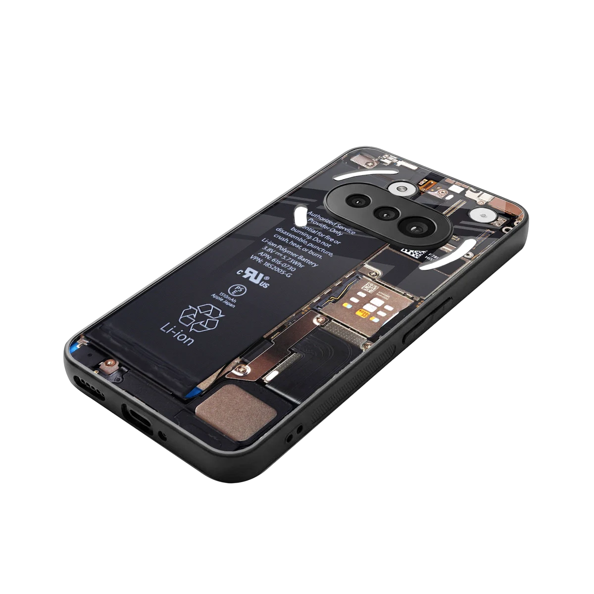 Inside Out stylish phone case for nothing phone 3a | glossy glass and slim fit
