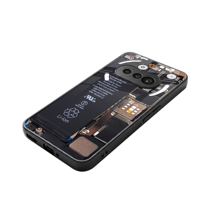 Inside Out stylish phone case for nothing phone 3a | glossy glass and slim fit