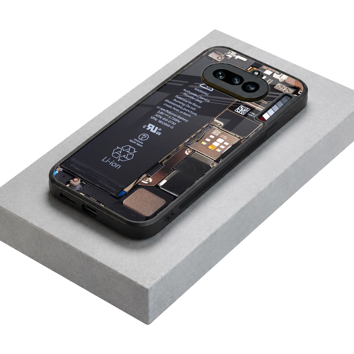 Inside Out stylish phone case for nothing phone 4a | glossy glass and slim fit
