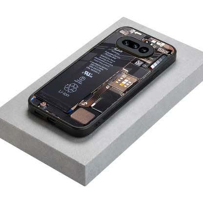 Inside Out stylish phone case for nothing phone 4a | glossy glass and slim fit