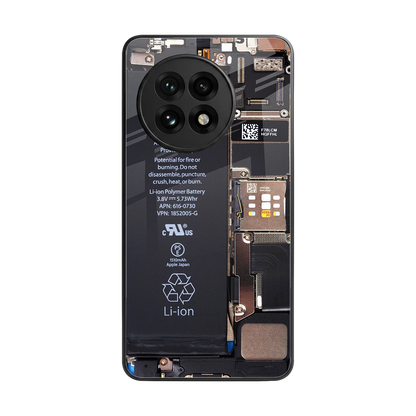Inside Out back phone cover | glass case for oneplus 13r