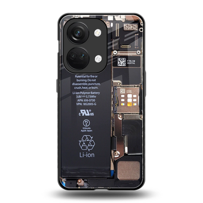 Inside Out back phone cover | glass case for oneplus nord 3