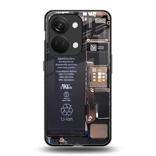 Inside Out back phone cover | glass case for oneplus nord 3