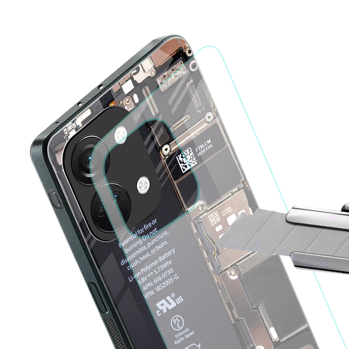 Inside Out stylish phone case for oneplus nord 3 | glossy glass and slim fit