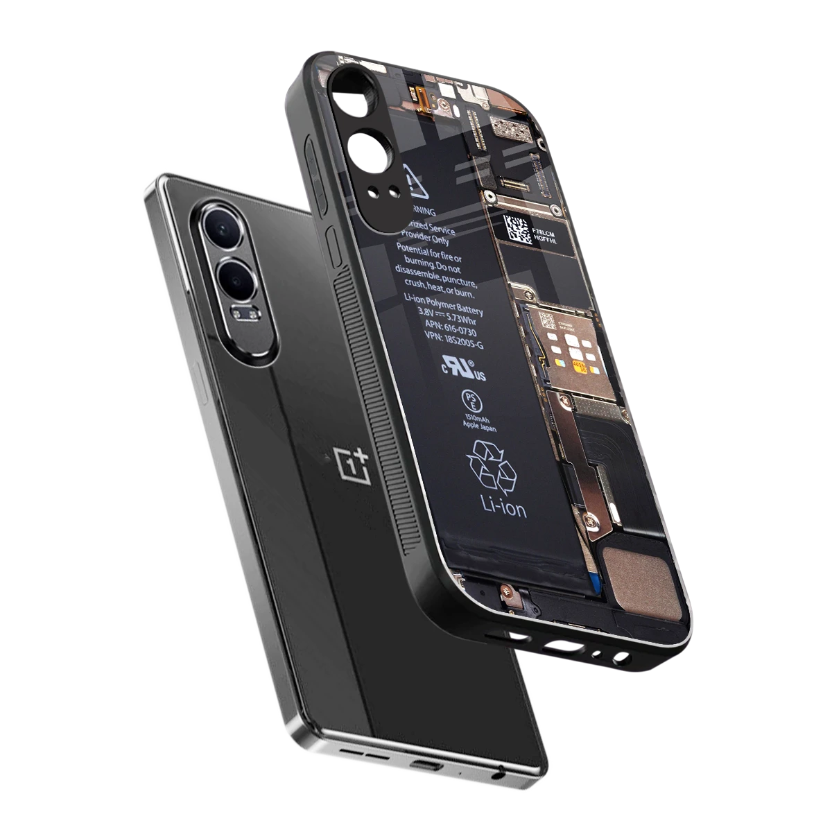Inside Out sleek oneplus nord ce 4 lite cover with tempered glass back and TPU edges