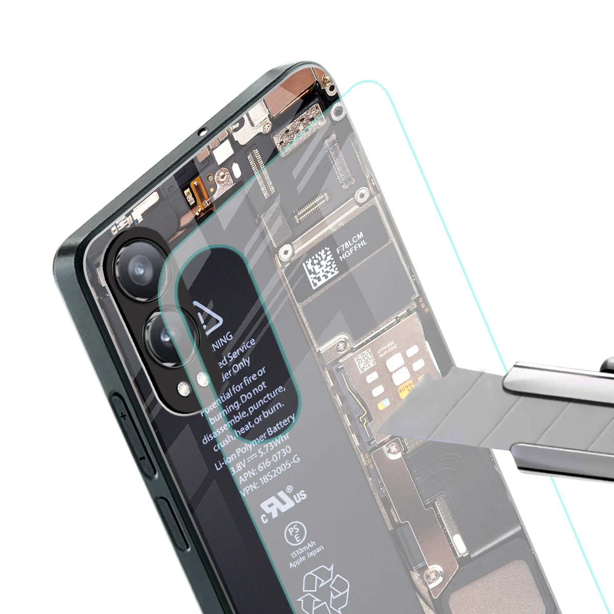 Inside Out stylish phone case for oneplus nord ce 4 lite | glossy glass and slim fit