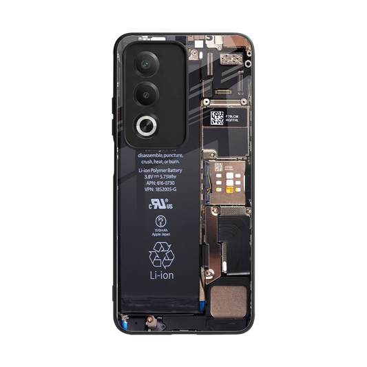 Inside Out back phone cover | glass case for oppo a3 pro