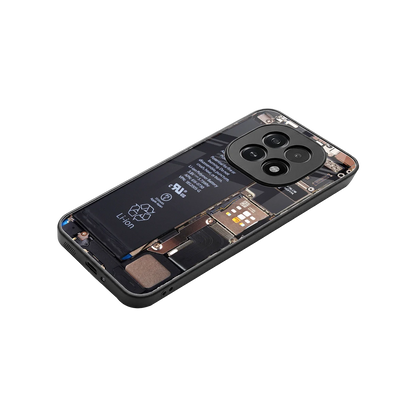 Inside Out stylish phone case for oppo f29 5g | glossy glass and slim fit