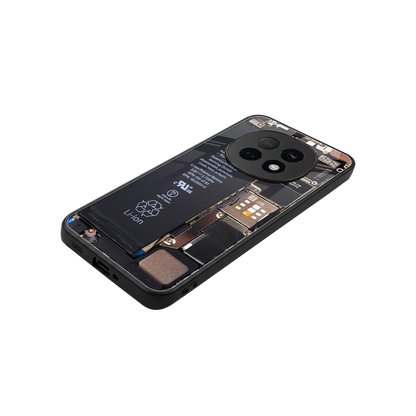 Inside Out stylish phone case for oppo f29 pro 5g | glossy glass and slim fit
