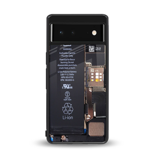 Inside Out back phone cover | glass case for google pixel 6a