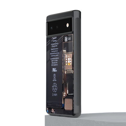 Inside Out stylish phone case for google pixel 6a | glossy glass and slim fit