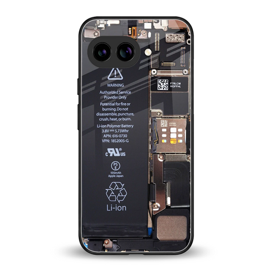 Inside Out back phone cover | glass case for google pixel 9a