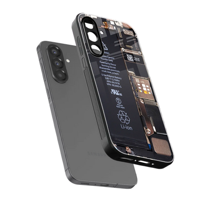 Inside Out sleek samsung galaxy a36 5g cover with tempered glass back and TPU edges
