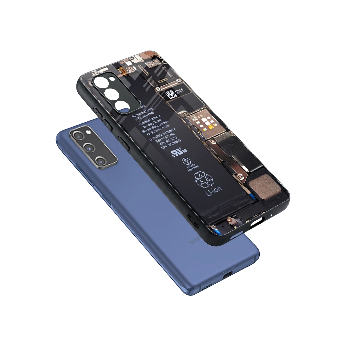 Inside Out sleek samsung galaxy s20 fe cover with tempered glass back and TPU edges