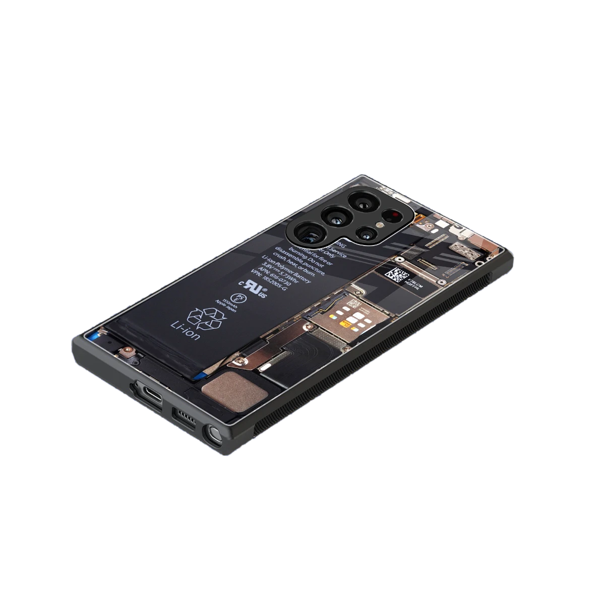 Inside Out stylish phone case for samsung galaxy s23 ultra | glossy glass and slim fit