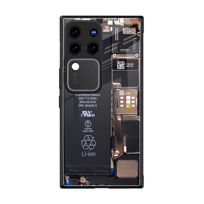 Inside Out back phone cover | glass case forvivo v30 pro