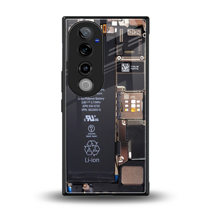 Inside Out back phone cover | glass case for vivo v40 pro