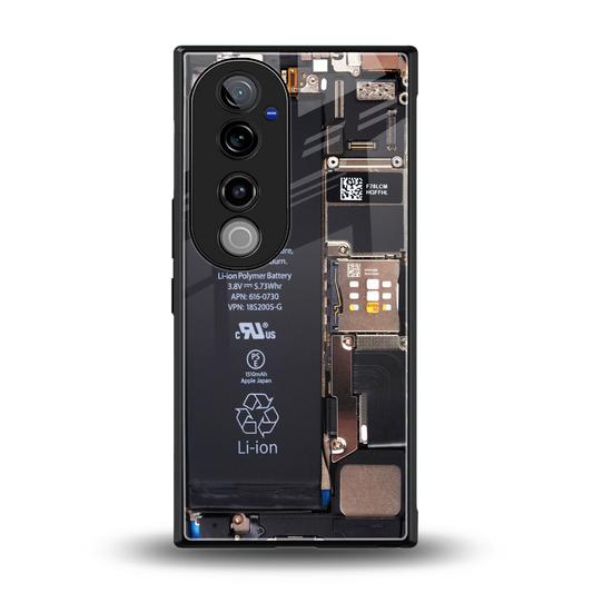 Inside Out back phone cover | glass case for vivo v40 pro
