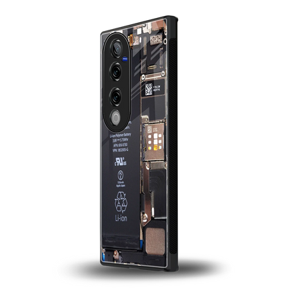 Inside Out vivo v40 pro mobile cover | shockproof glass phone case