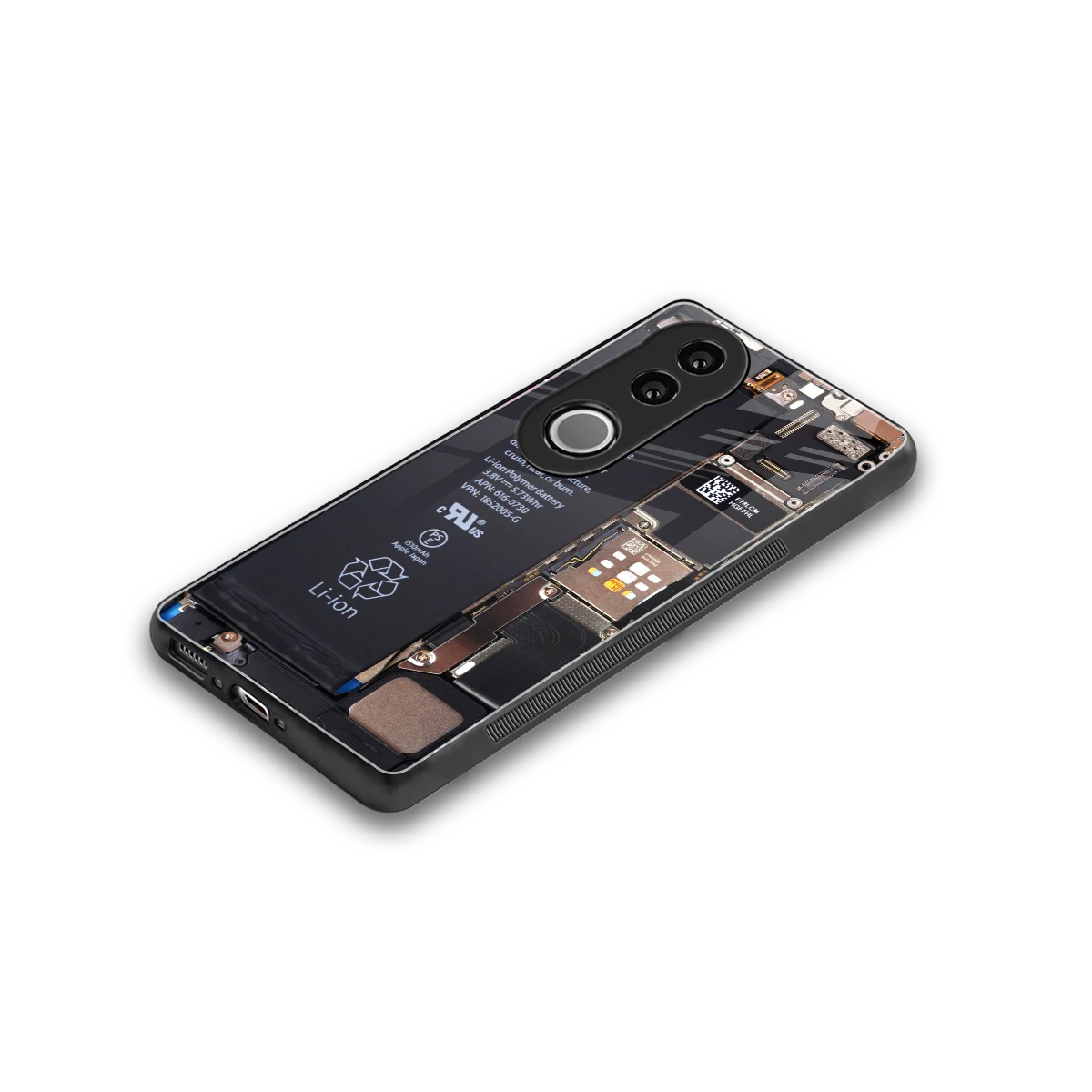 Inside Out stylish phone case for vivo v50 | glossy glass and slim fit