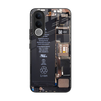 Inside Out back phone cover | glass case for vivo v70 fe