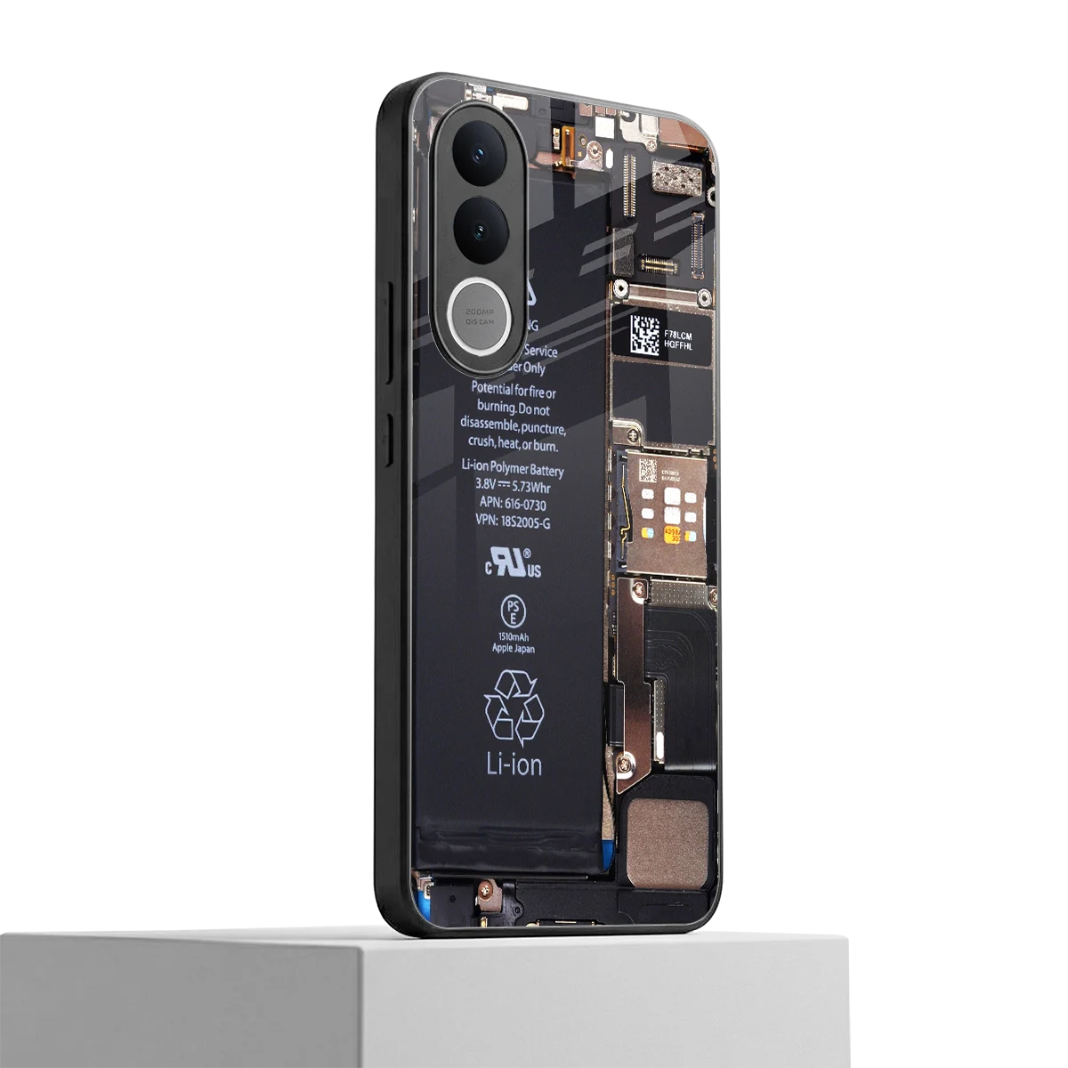 Inside Out vivo v70 fe mobile cover | shockproof glass phone case
