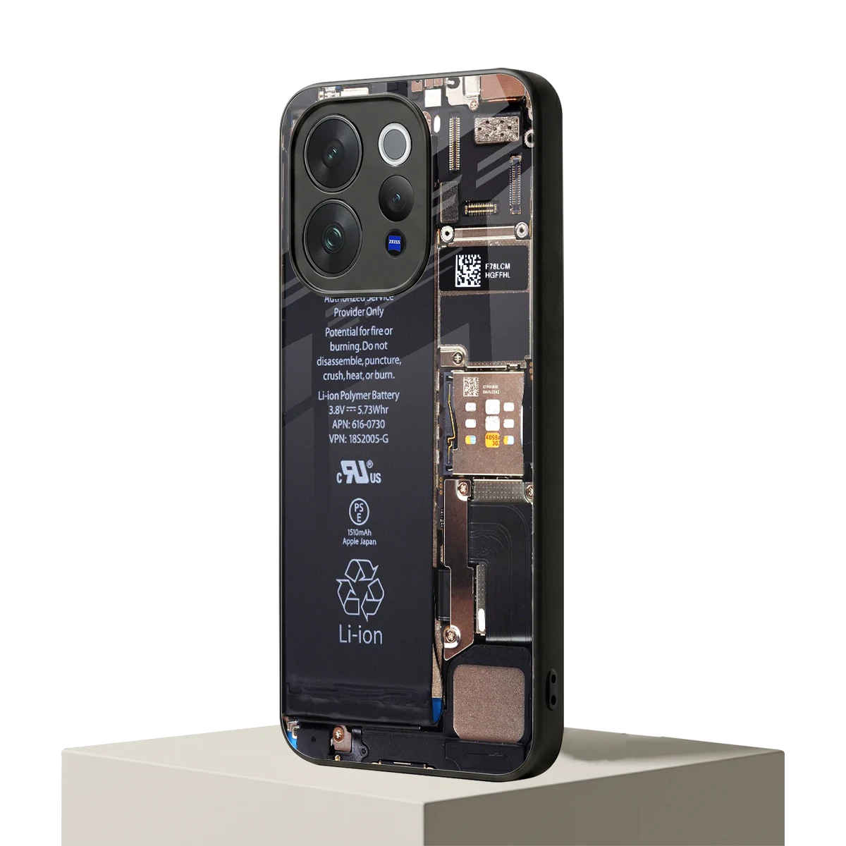 Inside Out vivo v70 elite mobile cover | shockproof glass phone case
