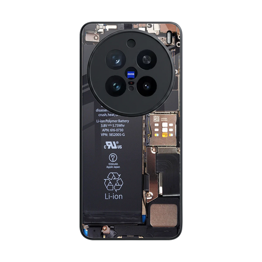 Inside Out back phone cover | glass case for vivo x200 pro