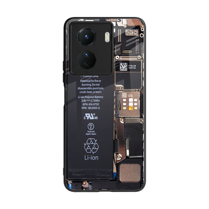 Inside Out back phone cover | glass case for vivo y16