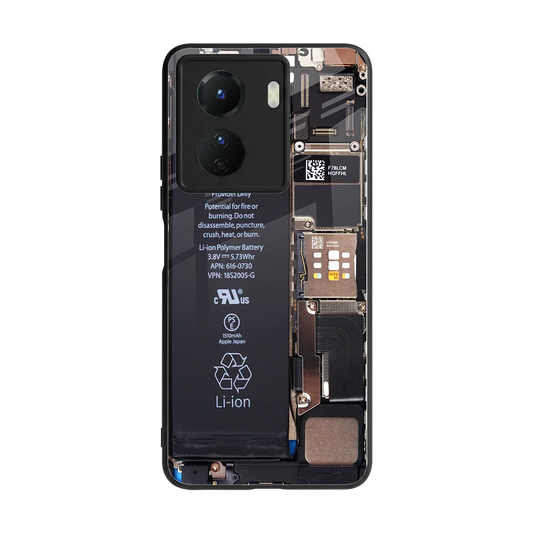 Inside Out back phone cover | glass case for vivo y16