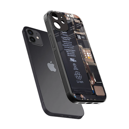 Inside Out sleek iphone 11 cover with tempered glass back and TPU edges