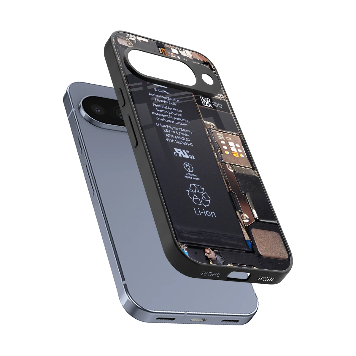 Inside Out sleek google pixel 10 cover with tempered glass back and TPU edges