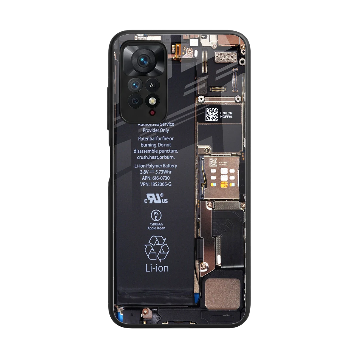 Inside Out back phone cover | glass case for redmi note 11 pro