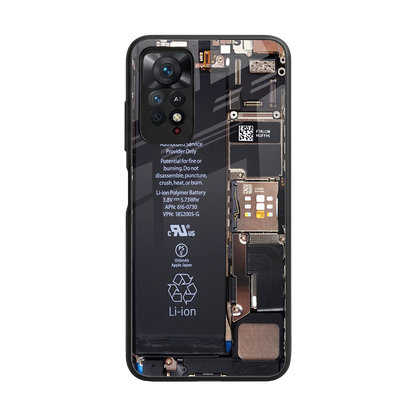 Inside Out back phone cover | glass case for redmi note 11 pro