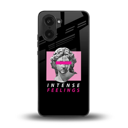 Intense Feelings back phone cover | glass case for oneplus nord ce5 5g