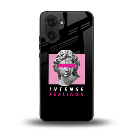 Intense Feelings back phone cover | glass case for oneplus nord ce5 5g