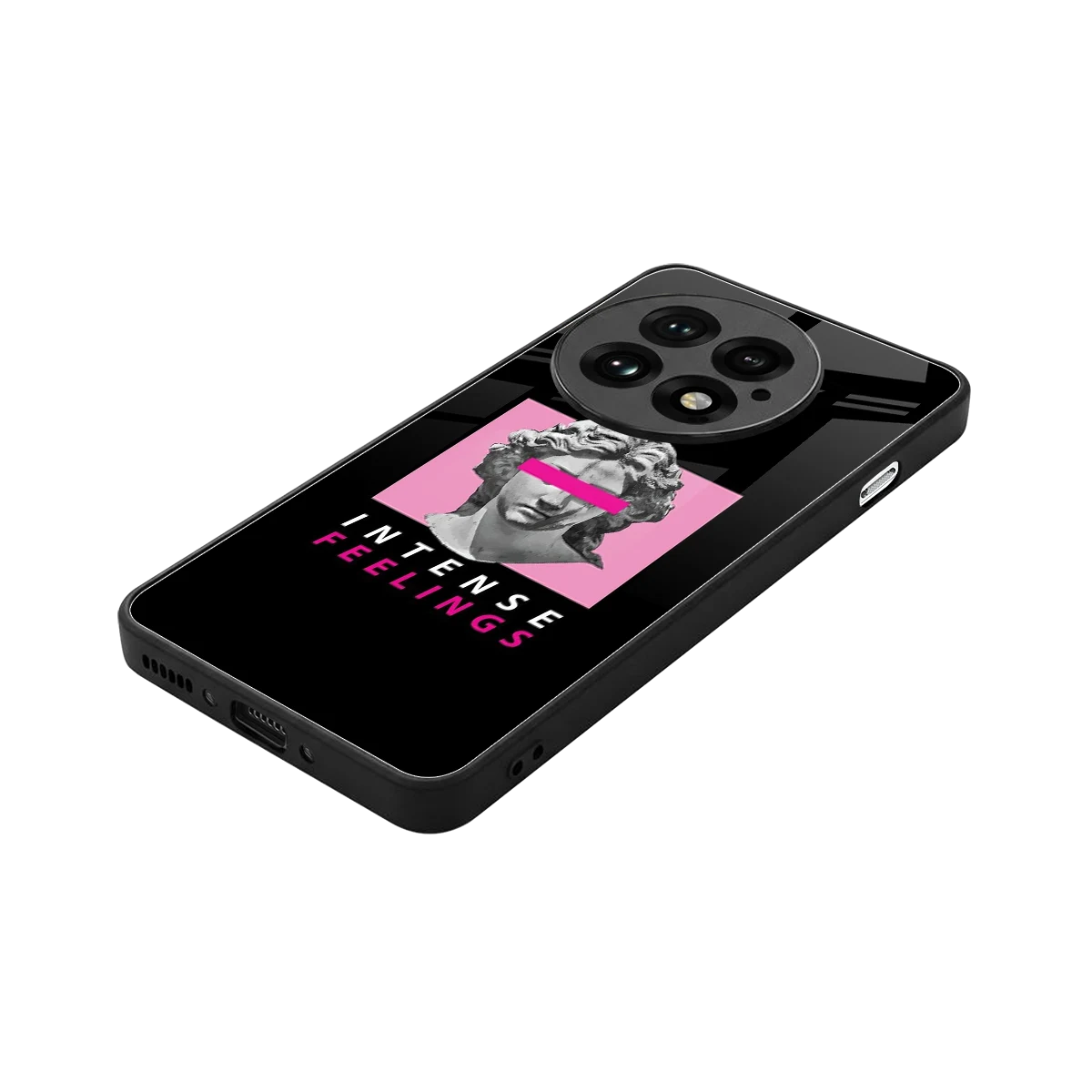 Intense Feelings stylish phone case for oneplus 13 | glossy glass and slim fit