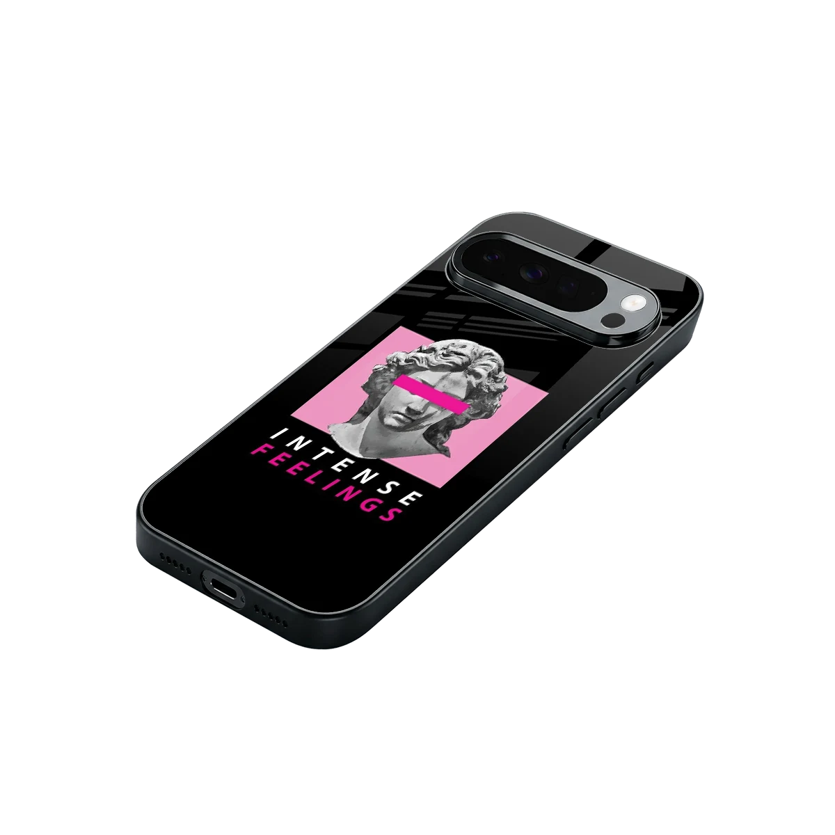 Intense Feelings stylish phone case for google pixel 10 pro xl | glossy glass and slim fit