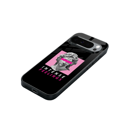 Intense Feelings stylish phone case for google pixel 10 pro xl | glossy glass and slim fit