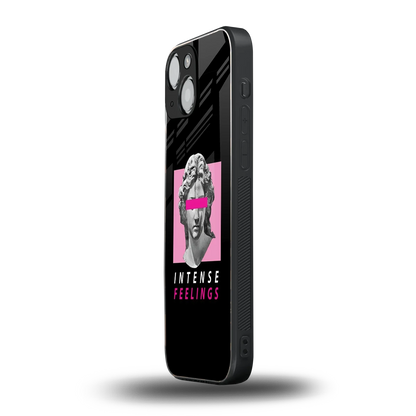 Intense Feelings iphone 13 mini mobile cover | shockproof glass phone case