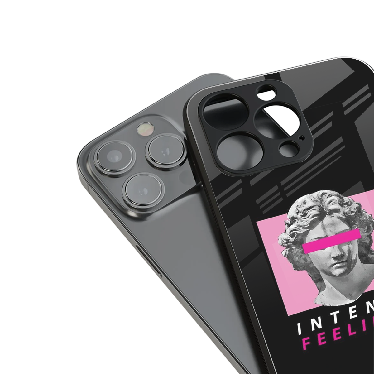 Intense Feelings Phone Case for Iphone 16 | Glass Case