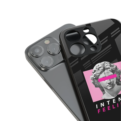 Intense Feelings stylish phone case for iphone 13 mini | glossy glass and slim fit